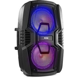 Party Speaker - Karaoke set - Fenton FT210LED met Bluetooth, microfoon en licht - 700W