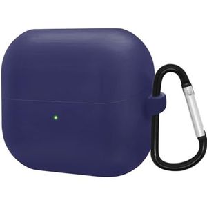 Oordopjes Siliconen Hoesje voor 2024 Galaxy Buds 3 Pro Draadloze Oortelefoon Beschermhoes Hoofdtelefoon Zachte Bescherming Sleeve (blauw)