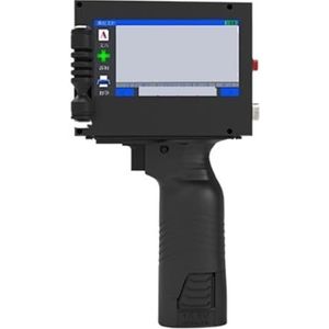 Handheld Inkjet Printer Digitale Draagbare 5cm QR Barcode Batch Vervaldatum Serienummer Logo