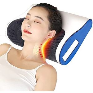 Infrarood Verwarming Elektrische Massage Kussen Nek Schouder Terug Hoofd Lichaam Spier Multi Ontspanning Massager Shiatsu Pijn Verlichten Apparaat: