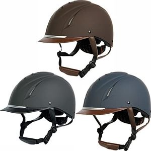 Harry's Horse Veiligheidscap, Challenge, kleur: bruin, maat: M/L