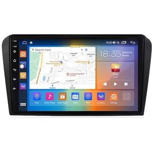 Android autoradio voor Mazda 3 2004-2009, 9 inch touchscreen autoradio Autoaccessoires met GPS Bluetooth FM RDS HiFi WiFi(F5 6+128G)