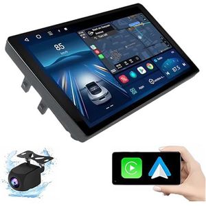 Android 14.0 2 Din Autoradio 9"" Touchscreen Auto Stereo voor Alfa Romeo 159 met Draadloze Carplay Android Auto GPS navigatie AHD Omgekeerd beeld Stuurwielbediening(P4(4G+64G))