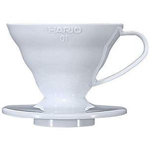 Hario Dripper V60-01 Kunststof - Wit
