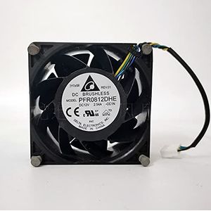 PFR0812DHE 12V 2.54A 8CM 8038 4-wire IBM server violent fan