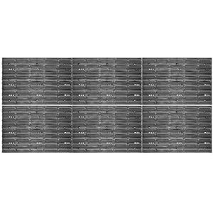 KADAX Gereedschapswand, opslagsysteem van PP-kunststof, wandrek in verschillende maten, werkplaatswandrek met opbergbakken en gereedschapshouders (174x78cm)