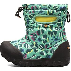 BOGS Kids B Moc Sneeuwlaars, Adventure Print-Turkoois, 9.5 UK Kind, Adventure Print Turquoise, 9.5 UK Child