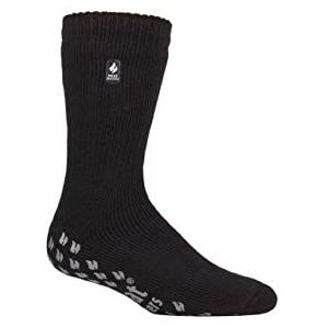 HEAT HOLDERS SOCKSHOP Heren 2.3 TOG Slipperssokken, effen, 1 paar, Zwart, 39/45 EU