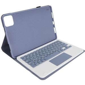 BROLEO Toetsenbordbeschermhoes, toetsenbordhoes met 280 mAh batterij met touchpad voor 6 6 Pro (paars)