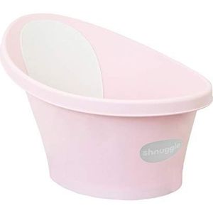 Shnuggle SBP-RSE-EUR Babykuip voor baby's tot 12 maanden met deksel op de bodem, roze met witte rugleuning - 1,2 kg