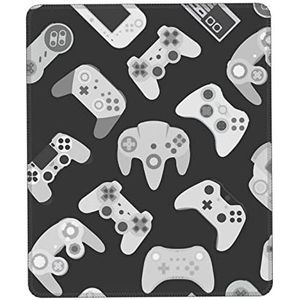 Game Controller Multi-Size rubberen muismat met vergrendelde rand (verticaal type) bureau-onderlegger, thuiscomputer muismat