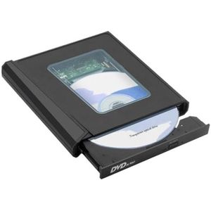 Externe Optische Drive Usb 3.0 Schijf Dvd-brander Computer Laptop Mobiele Drive-speler Gebruiksvriendelijk(Black)