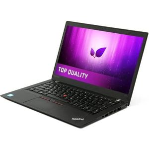 Lenovo ThinkPad T470s Business Notebook Intel i7 2x2.6 GHz processor 16 GB geheugen 256 GB SSD 14 inch display Full HD 1920x1080 IPS Cam Windows 10 Pro TS6 (gereviseerd)