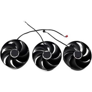 Videokaartventilator PLD10020B12H RTX5080 RTX5090 Voor MSI Voor VANGUARD Voor GeForce RTX 5090 5080 5070 Ti Grafische koeling(3-Fan)