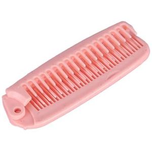 Opvouwbare borstel voor portemonnee, 1 stuk, opvouwbaar, draagbaar, reiskam, antistatisch pak, opvouwbare kam, kappersgereedschap (stijl 1)