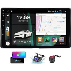 Android 13 GPS-Autoradio voor Toyota Sienna 3 XL30 2014-2020 9 inch Touchscreen met Bluetooth/SWC/FM RDS DAB+ Radio/Carplay Android Auto/DSP Video Stereo Speler + DVR Achtercamera(NF-6)