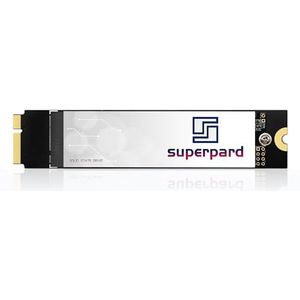 Superpard SSD 256 GB Vervanging voor MacBook Air 2012 A1465(EMC 2558), A1466(EMC 2559), interne Solid State Drive Upgrade Opslag en Snelheid (MacOS vooraf geïnstalleerd)