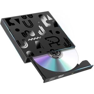 Externe Dvd Draagbare Optische Drive Laptop Desktop Universele Cd-brander Usb3.0 Drive-speler Heldere Beeldkwaliteit Stabiele Audio