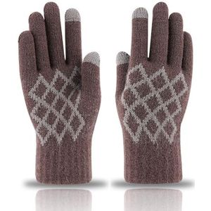 BOSREROY Handschoenen voor mannen m dikke antislip zachte touchscreen winterhandschoenen
