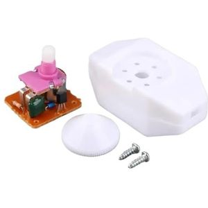 Led-dimmer, verstelbare controller-knop, lichtdimmer, lichtschakelaar, tafellamp, dimmer, 1 A (wit)