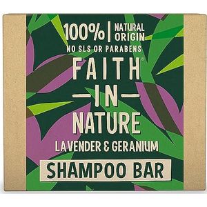 Faith in Nature Lavender & Geranium Shampoo Bar 85GR