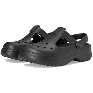 Crocs Unisex Kids Classic Mary Jane Klomp K, Zwart, 1 UK Child