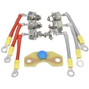Vervanging Diode Brug Gelijkrichter 6 Diodes Varistor Platen Generator Lsa46 Sereise Gelijkrichter voor Alternator (Lsa46.1 Onderdelen)