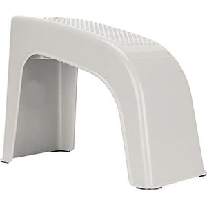 Douchevoetsteun, Masseerbaar Sterk Draagvermogen Pedicure Voetsteun Lichtgewicht Praktisch voor Badkamer voor Thuis (Beige)