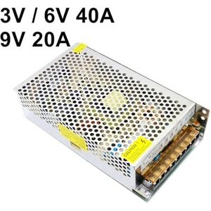 voor CCTV, LED-stripverlichting, radio, computerprojectie 3V 6V 9V Gereguleerde Schakelende Voeding 120W 180W 240W AC Naar DC Transformator for CNC Industriële Monitoring CCTV Stappenmotor(6V,40A 120W