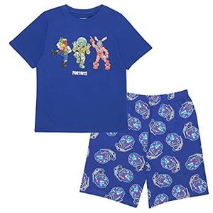 Fortnite Beef Boss Leviathan und Kaninchen Raider Jungen Short Pyjama Set Marine 128 | PS4 PS5 Xbox Gamer Geschenke, Schule Jungen PJs, Kinderkleidung, Kindergeburtstags-Geschenk-Idee