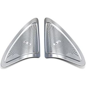 Auto Coupe Deur Driehoek Tweeter Audio Speaker Cover Trim Frame Voor EEN GLA CLA Klasse W176 X156 C117 W117 Beschermende strips(For GLA2)
