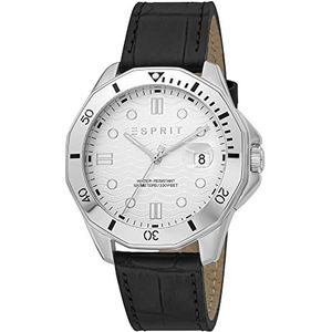 ESPRIT Casual horloge ES1G367L0015, Zilver Grijs, casual