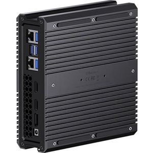 Chuwi E10 ETbox - Mini-PC - Zwart - Intel Core i5-12450H - 16GB RAM - 512GB SSD - Windows 11 Pro