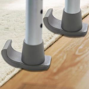 Aliseniors Walker Glide-ski's voor buizen van 1 1/8 inch - duurzaam en soepel rollend mobiliteitshulpaccessoire voor opvouwbare wandelaars - universele pasvorm Walker Voeten vervanging, één paar