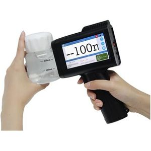 M10 draagbare inkjetprinter for het afdrukken van meerdere materialen op metaal, en kunststof voor Tekst Barcode Datum Tijd, etc