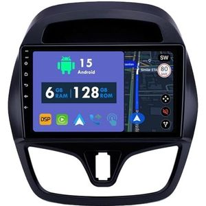 RoverOne Autoradio GPS voor Chevrolet Spark Beat 2015 2016 2017 2018 Carplay Android Auto Stereo Hoofdeenheid Bluetooth WiFi Radio Speler Sat Navigatie