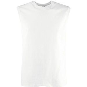 Fruit of the Loom Tanktop voor heren, wit, XL