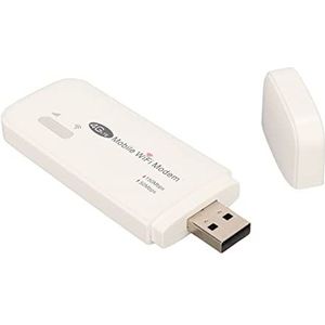 USB WiFi-modem, 150 Mbps Draadloze WiFi-hotspot-router met SIM-kaartsleuf Plug and Play Portable Travel WiFi, Ondersteuning voor Delen Door 10 Gebruikers