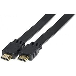 Connect 5 m Flat High Speed HDMI Koord - Zwart