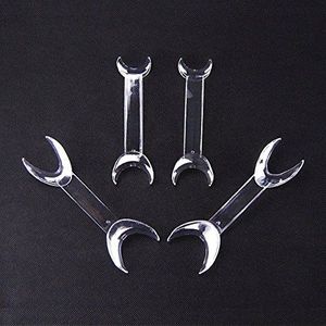 Earlywish 4 stks/2sets Dental Double-Headed T-vorm intraorale wang Lip Retractor Opener