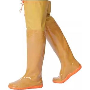 PFIFF Chelsea Jodhpur Rubberlaarzen voor dames, waterdicht, winddicht, zwart, geel, grijs, zwart, 35 EU