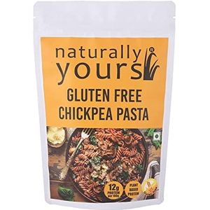 Naturally Yours Pasta Chickpea Gluten-Free | 100% Natural & Vegetarian | Corn Amaranth Bengal Gram Jowar Rice | Easy to Cook & Rich in Fibre| 200g