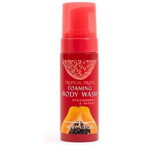 Tropical Fruits Strawberry and Papaya Foaming Body Wash 140ml