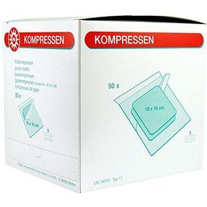 Noba - Mullcompressen - Steriel - 8-voudig - 50 Steriverpakkingen