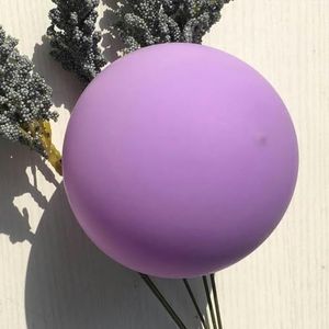50/100 stuks 5/10/12 inch ballon kan worden gevuld met helium en lucht voor verjaardagsfeestje decoratie bruiloft baby shower speelgoed-macaron paars-5 inch 100 stuks