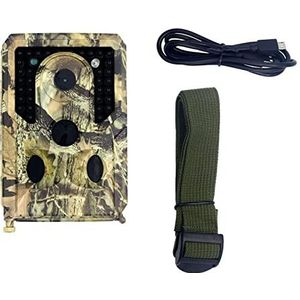 Wilde dierencamera Infrarood Game Camera Camera Waterdicht 1080p Trail Camera Outdoor Motion Detection Cam Camouflage 32G Geheugenkaart, Kaartlezer Verkenning, beveiliging van het huis(04)