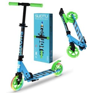 Suotu - Kinderscooter - Blauw - Aluminium - Met LED Wielen