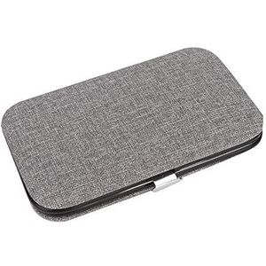 Manicuregereedschap van roestvrij staal, nagelknipper, dames voor op reis naar huis Heren(grijs)