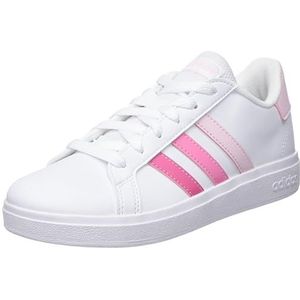 Adidas Grand Court Lifestyle tennissneakers voor heren, uniseks, doorzichtig roze/zalig roze/roze fusion, 36 2/3 EU