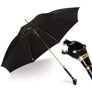 Paraplu Regenparaplu's Toeristische paraplu Panther vorm lange handvat creatieve gentleman British Business Sun Paraplu dubbele paraplu Paraplu's Zakparaplu Reisparaplu